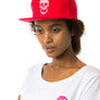 White Skull Red Cap